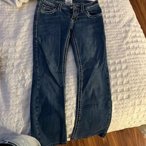L.A. Idol Dark Blue Boot Cut Jeans